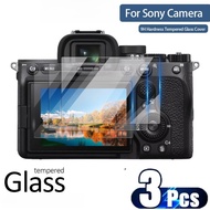 3PCS Camera Tempered Glass Film For Sony A9 A7S A7R A7CR A7C A77 A7 A1 V VI IV III II LCD camera HD 