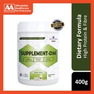 Supplement-DM Complete Balanced Nutrition For Diabetes 400g (Vanilla Flavour)