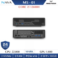 Mini PC Workstation Server Minisforum MS01 SFP+ 10Gbps DDR5 RTX A2000 MS-01 băng thông 10GB Máy trạm