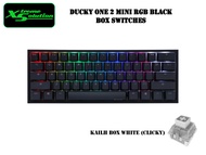 Ducky One 2 Mini RGB 60% Mechanical Keyboard (Cherry / Kailh Switches) **No Firmware Update Required