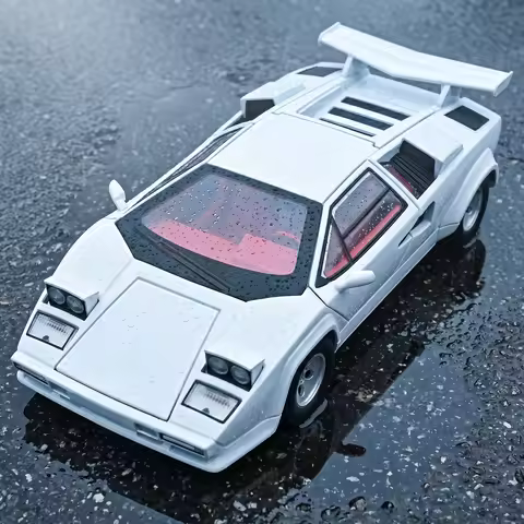 Spray 1:24 Countach LP500S Supercar Alloy Metal Diecast Model Car Home Decoration & Computer Desktop