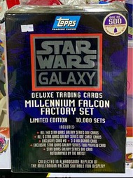 TOPPS TRADING CARDS 00429 STAR WARS GALAXY DELUXE MILLENNIUM FALCON FACTORY SET ONE OF 500 SPECIAL EDITION PUBLISHER PROOF SETS 1993  (AU)