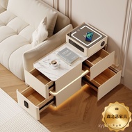 Coffee Table Light Luxury Sofa Side Small Coffee Table Smart Premium Influencer Living Room Locker M