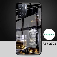 [G22] OPPO A57 2022 MOTIF GLASS SOFTCASE - OPPO A57 2022 GLASS SOFTCASE - OPPO A57 2022 CASING -