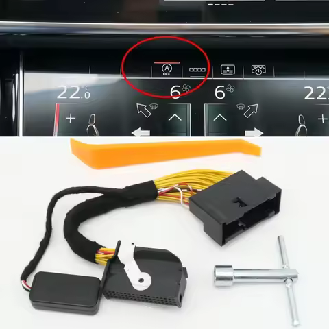 Automatic Start Stop Engine Control Sensor Auto Off Device Closer Relay Plug Cable For Audi Q7 4M A8