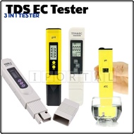 PH Tester TDS EC TDS temp Conductivity Meter Pen Tester Water Purity