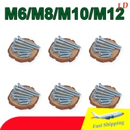 Galvanized hexagonal self-tapping DIN571 Galvanized wood screw Self-tapping screw Extended hexagonal