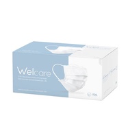 Welcare Mask หน้ากากอนามัยผู้ใหญ่ แบบกล่องบรรจุ 50 ชิ้น 4 สี