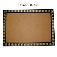 Wood Photo Frame Black Size 16R /16"x24"