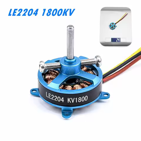High Quality L2204 2204 1800KV KV1800 Brushless Motor Support 2-3s For KT F3P RC Fixed-wing Aeroplan