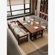 Solid Wood Household Writing Desk with Drawer Integrated Nordic Students Go to Desk Large Board Desk