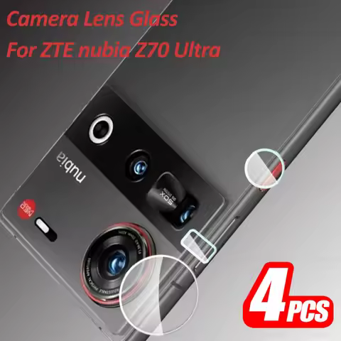 4 Set Camera Glass for ZTE nubia Z70 Ultra Lens Screen Protector Case NubiaZ70 Z 70 Z60 Ultra Z70Ult