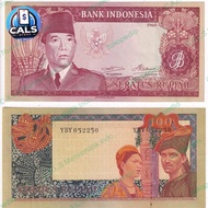 Uang Kuno 100 Rupiah 1960 Seri Soekarno aUNC/UNC GRESS 