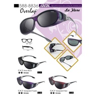 IDEAL 8836 Overlap Polarized Sunglasses