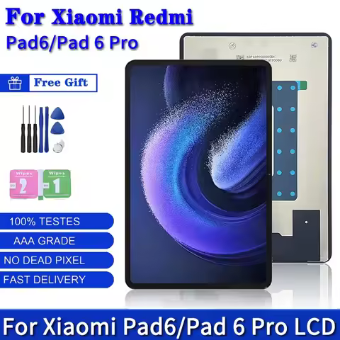 11"inch For Xiaomi Pad 6 23043RP34C 23043RP34G LCD Screen Touch Panel Digitizer For Xiaomi Mi Pad 6