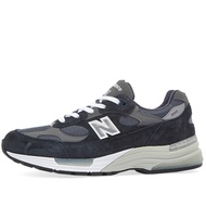 รองเท้าใส่สบาย รองเท้านิวบาลานซ์ ไม่จำกัดเพศ New Balance 992 Navy Grey Sneakers [M992GG] Made in USA