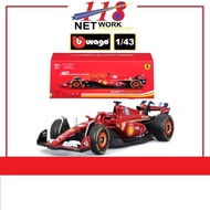 BBURAGO Burago <F1 Series> 1:43 Ferrari F1 Racing SF-24 16 (With Helmet) Die Cast Car Models <18-368
