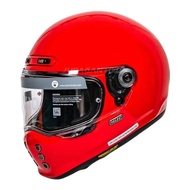 HJC V10 DEEP RED VINTAGE HELMET