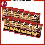 [Made in JAPAN]  Rusk (Shrimp Ajillo/ Garlic & Herb Cream Cheese Flavor) 28g x 12 Bags (Oyatsu-Compa