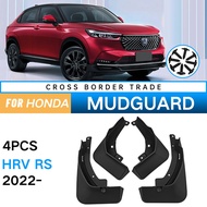 Car Mudflap for Honda HRV-RS Vezel 2022 H-RV HR V Fender Mud Guard Flap Splash Flaps Mudguards Accessories