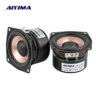 Original AIYIMA 2Pcs 2.5 Inch Audio Speakers 4 Ohm 8 Ohm 15W HIFI Desktop Full Range Sound Speaker High Sensitivity Loudspeaker