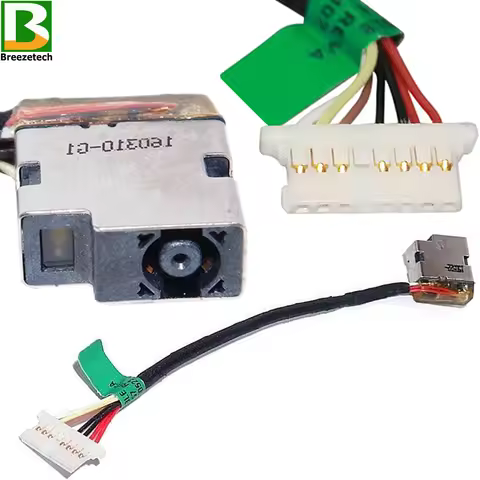 DC Power Jack Socket Wire Cable Connector for HP 15-AF 15-AC 15-AE 16-P M6-P113DX 240 246 250 255 G4