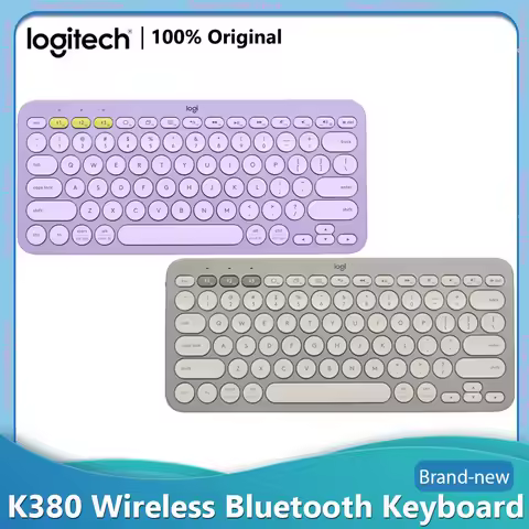 Logitech K380 Multi-device Wireless Bluetooth Keyboard Portable Ultra-thin Keyboards For Windows Mac