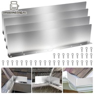Tweehuj 4Pcs Rainwater Valley Gutter Splash Guard Rain Drip Gutter Guard,Rain Drip Gutter Guard For 