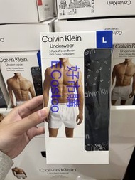 現貨24H出貨 好市多 Calvin Klein 男彈性內褲 男性內褲 CK四角內褲 平織平口內褲 三入組