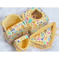 Katang (Square Tunnel Shape 6x6x6 Inches) Mattress/Bed House/Carrying Bag Sugar Glider Squirrel Hous