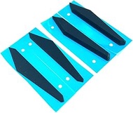 HSSDTECH D-Shell Rubber Foot Pad Black Replacement for MECHREV Jiaolong 7 7-97Q GM7ZGXM GM7ZGHM,Jiao