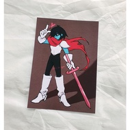 Deltarune Kris A5 Art Print