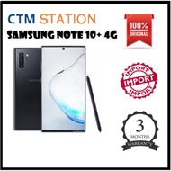 [READY STOCK] ORIGINAL IMPORT USED (N975,N976)SAMSUNG Note 10 Plus 4G & 5G  (256GB | 512GB)  Snapdra