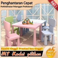 Spaces by Battat Kids Furniture Set 1 Craft Table & 2 Kids Chairs