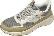 LiraFit RF0570 Women's Casual Shoes, Olive, 9.6 inches (24.5 cm), 4E