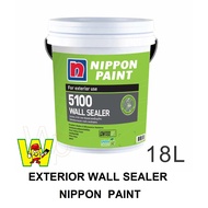 wall sealer white ( 18L ) NIPPON Paint 5100 Wall Sealer / styrene acrylic water-based wall sealer / 