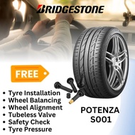 NEW TYRE 185/55R15 POTENZA S001 BRIDGESTONE  (WITH INSTALLATION)