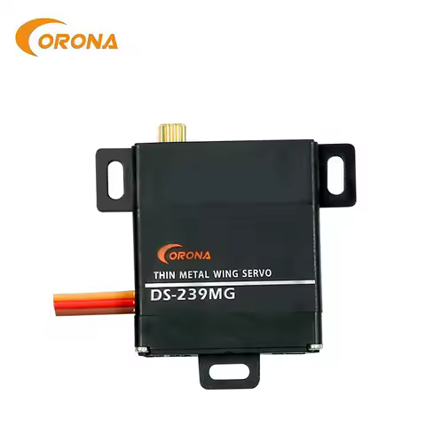 Corona DS239MG Digital Slim Wing Servo Metal Gear 4.6kg / 0.15sec / 22g For RC Fixed-wing Airplane
