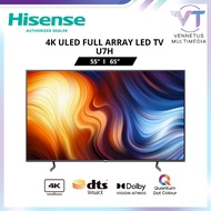 [FREE SHIP] Hisense 55 65 Inch 120Hz Gaming 4K Quantum ULED Smart TV 55U7H 65U7H with Netflix Youtub