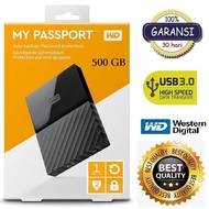 WD My Passport 500GB - HDD Hardisk Eksternal External 2.5"