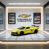 1:32 Chevrolet Corvette Z06 Alloy Scale Car Model Diecast Metal Miniature Model Car Collection Sound