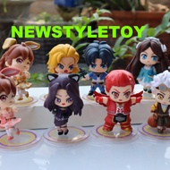 Action Figure Toy Set of 8 Soul Land Doulou Dalu Sherk Devils