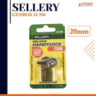SELLERY 20mm 22-506 Luggage Padlock
