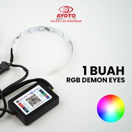 PROJIE BILED DEMON EYES/DEVIL EYES 360 PREMIUM RGB & 1 WARNA