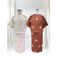 Baju Kurung Kedah Corak songket budak perempuan - [WAFAEMPIRE]
