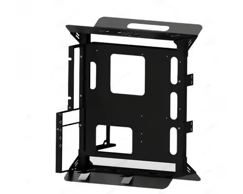 Open Frame Computer Case, Supports ATX/MATX/ITX Motherboard & Vertical GPU Mount, DIY PC Test Bench