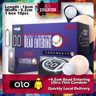 Extend 4.5cm Bead Entering Condom Kondom Nipis Kondom Lelaki Condom For Men Kondom Extend 安全套 避孕套