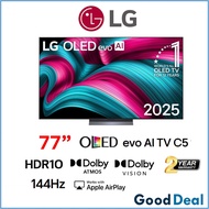 LG OLED77C5PSA 77" Inch OLED Evo AI TV C5 144Hz 4K UHD Smart TV