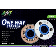 ESR 100% ORIGINAL ONE WAY BEARING STARTER RACING (6 BEARING) FOR Y15ZR/LC135 5S BY ESR MOTOR 100% OR