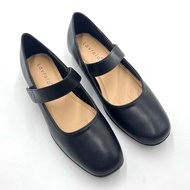 Laviola 4680 FFS - Sepatu Pantofel Wanita Putih Polos Formal Kerja Bidan Perawat